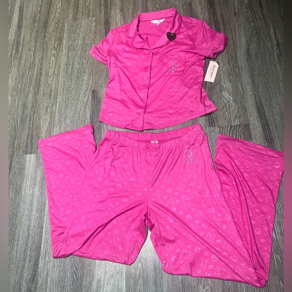 Juicy couture pink set NWT size M